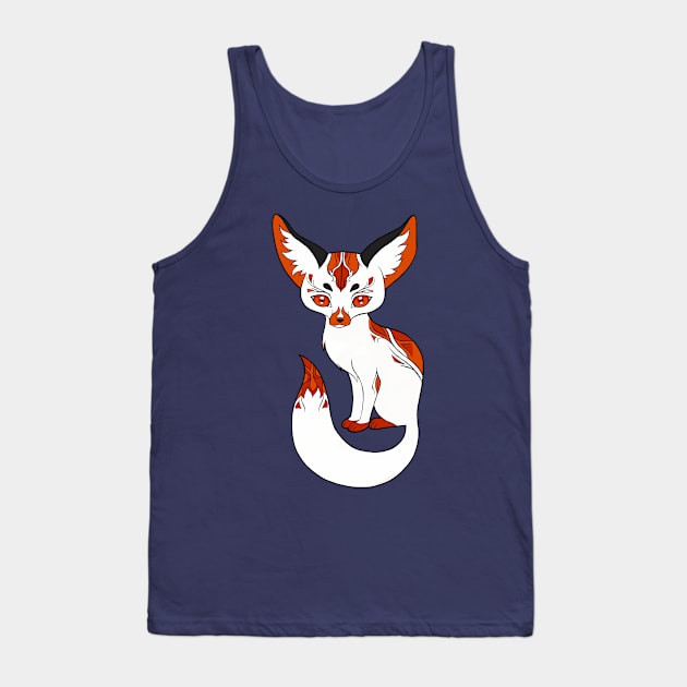 Fennec Fox Tank Top by Freeminds